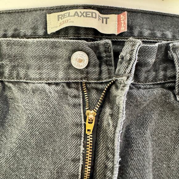 Levi’s 550 black denim jean - Picture 9 of 12